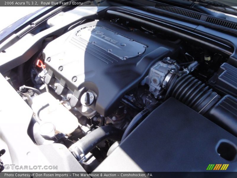Royal Blue Pearl / Ebony 2006 Acura TL 3.2