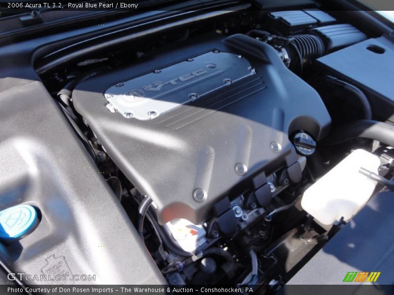Royal Blue Pearl / Ebony 2006 Acura TL 3.2