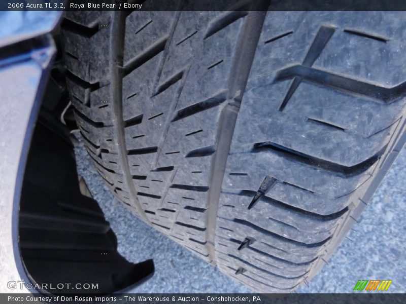 Royal Blue Pearl / Ebony 2006 Acura TL 3.2