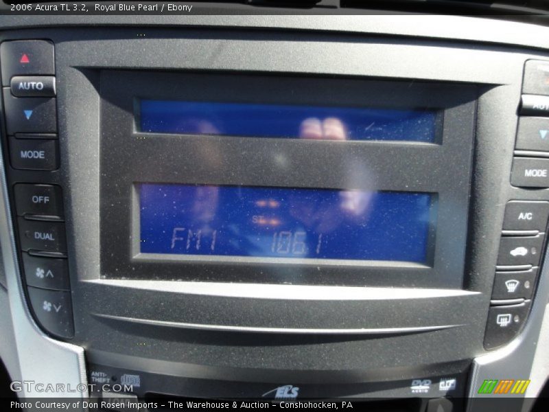 Royal Blue Pearl / Ebony 2006 Acura TL 3.2
