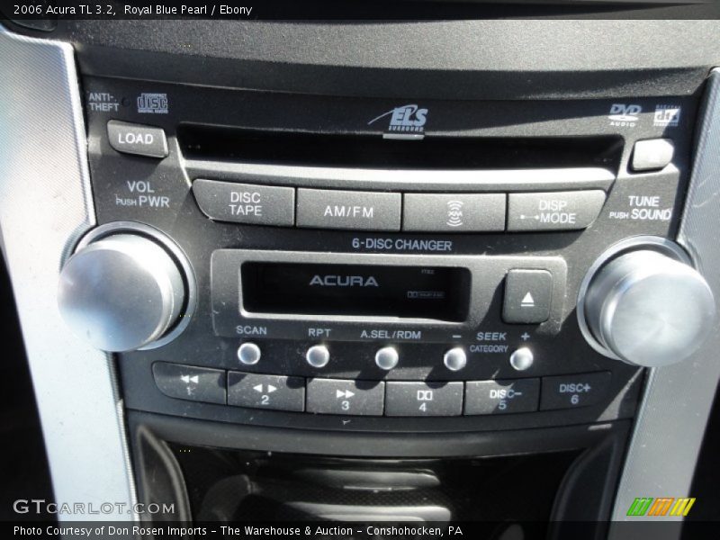 Royal Blue Pearl / Ebony 2006 Acura TL 3.2