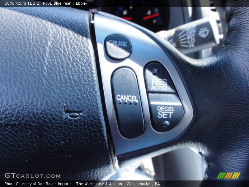 Royal Blue Pearl / Ebony 2006 Acura TL 3.2