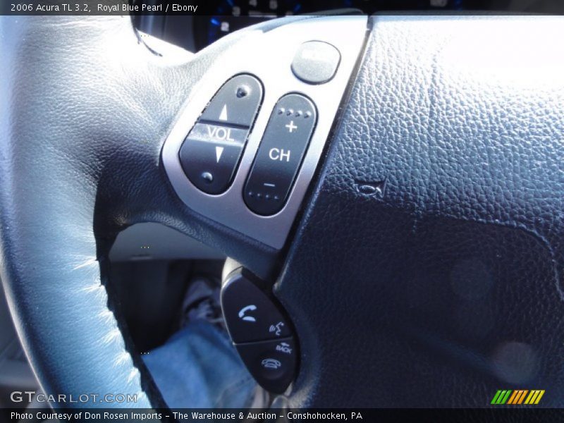 Royal Blue Pearl / Ebony 2006 Acura TL 3.2