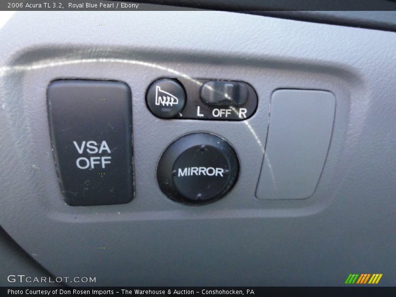 Royal Blue Pearl / Ebony 2006 Acura TL 3.2