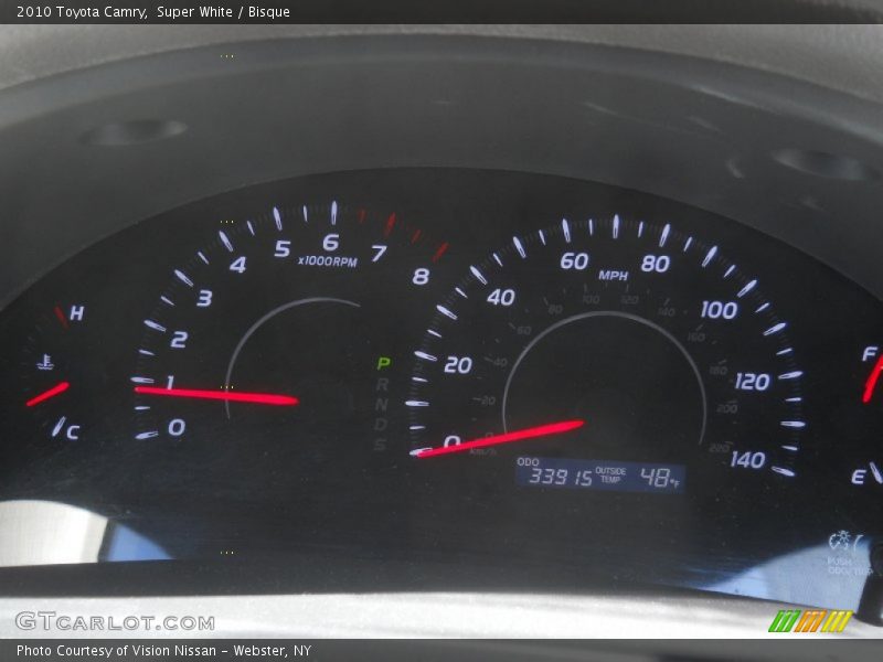 Super White / Bisque 2010 Toyota Camry