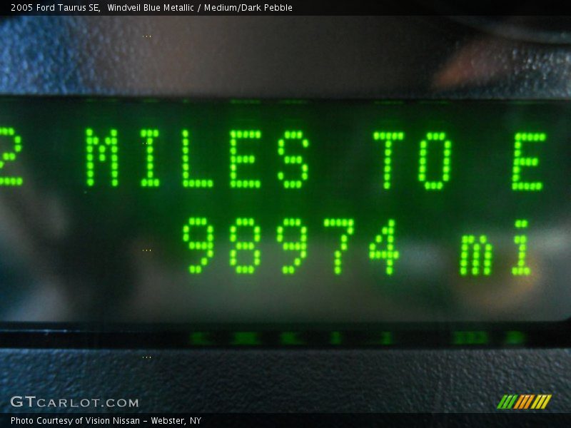 Windveil Blue Metallic / Medium/Dark Pebble 2005 Ford Taurus SE