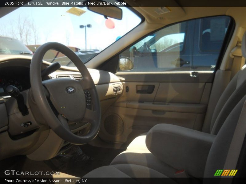Windveil Blue Metallic / Medium/Dark Pebble 2005 Ford Taurus SE