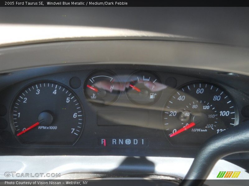 Windveil Blue Metallic / Medium/Dark Pebble 2005 Ford Taurus SE