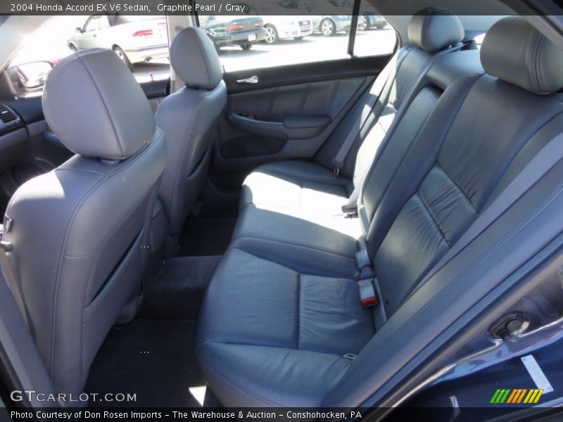 Graphite Pearl / Gray 2004 Honda Accord EX V6 Sedan