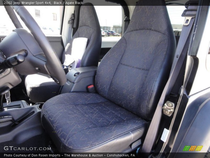 Black / Agate Black 2002 Jeep Wrangler Sport 4x4