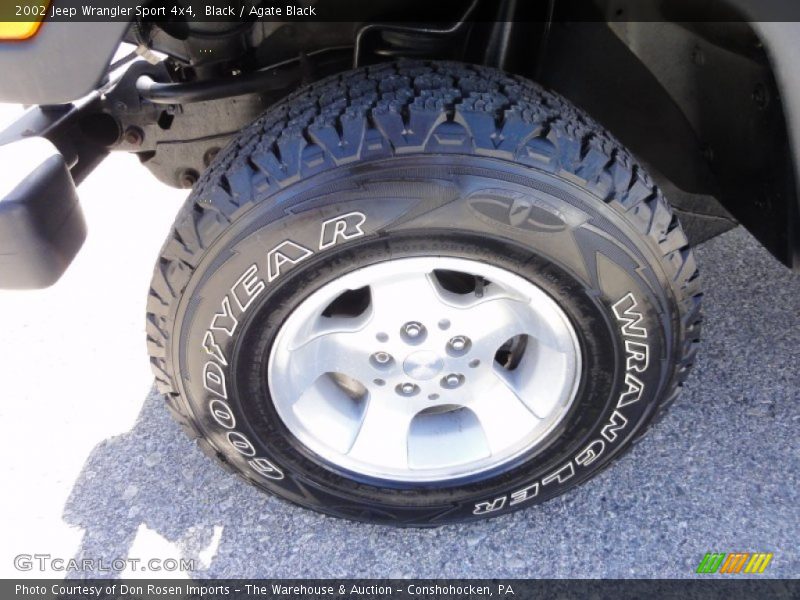 Black / Agate Black 2002 Jeep Wrangler Sport 4x4