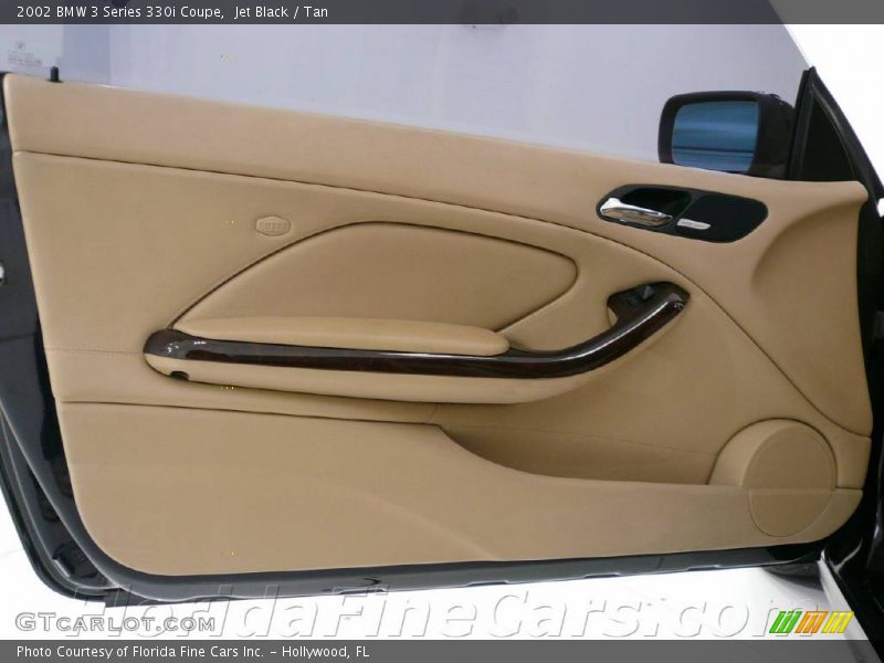 Jet Black / Tan 2002 BMW 3 Series 330i Coupe