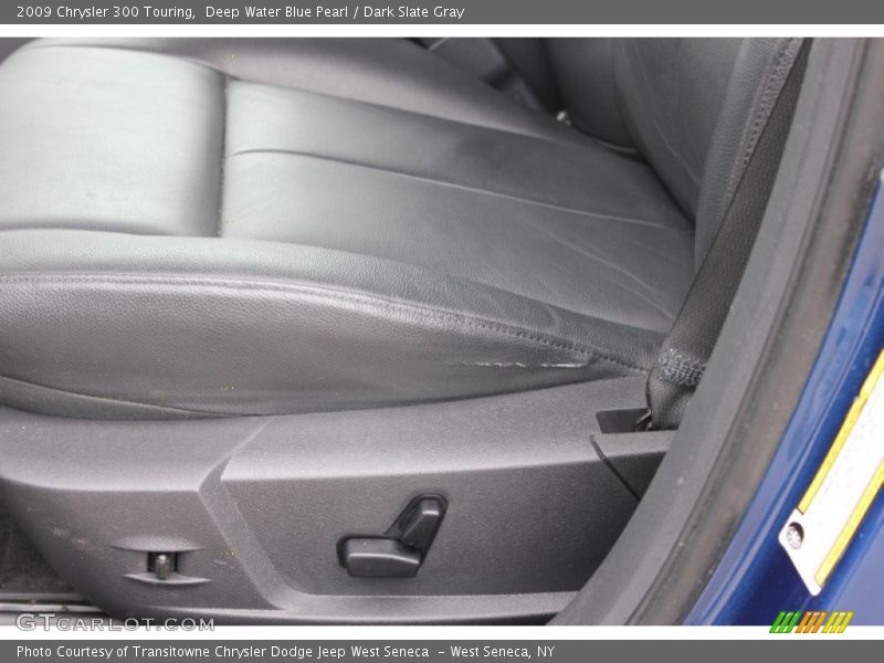 Deep Water Blue Pearl / Dark Slate Gray 2009 Chrysler 300 Touring