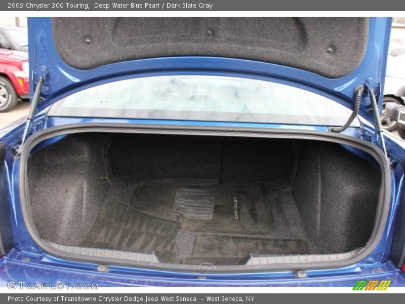 Deep Water Blue Pearl / Dark Slate Gray 2009 Chrysler 300 Touring