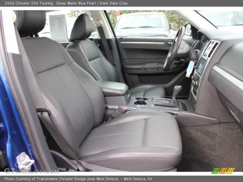 Deep Water Blue Pearl / Dark Slate Gray 2009 Chrysler 300 Touring