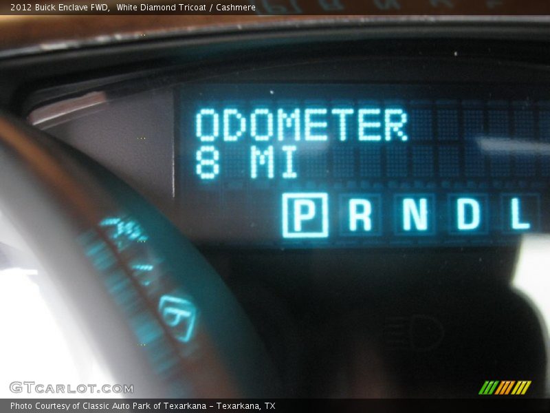 White Diamond Tricoat / Cashmere 2012 Buick Enclave FWD