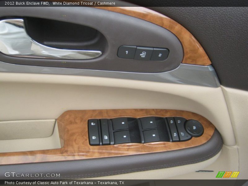 White Diamond Tricoat / Cashmere 2012 Buick Enclave FWD