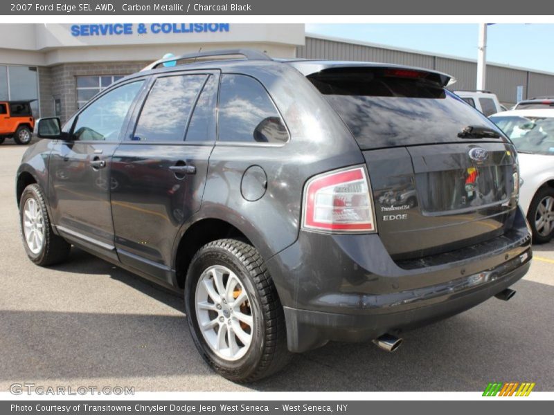 Carbon Metallic / Charcoal Black 2007 Ford Edge SEL AWD