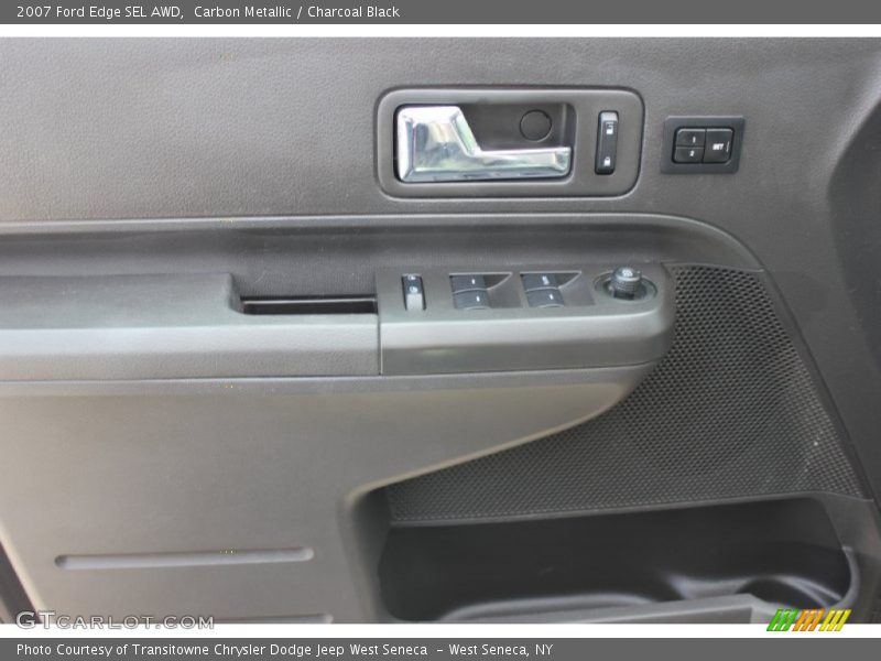 Carbon Metallic / Charcoal Black 2007 Ford Edge SEL AWD