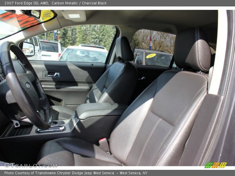 Carbon Metallic / Charcoal Black 2007 Ford Edge SEL AWD
