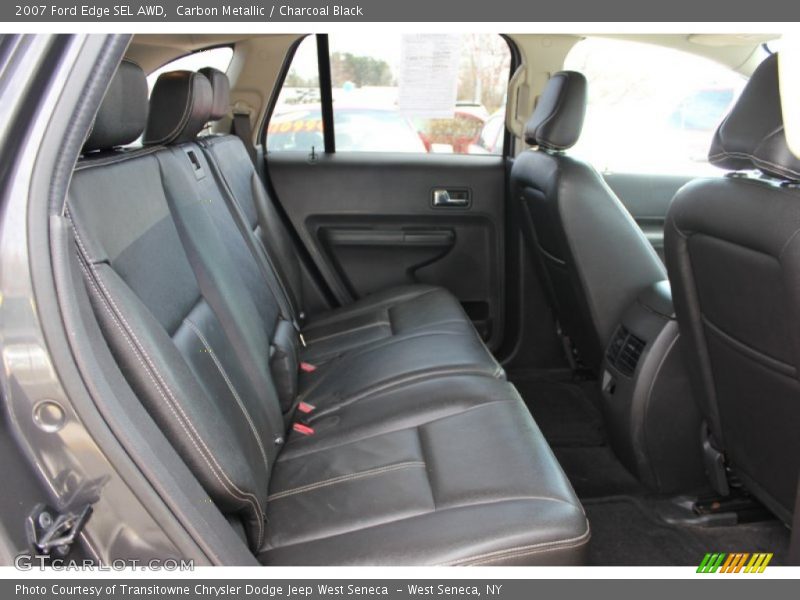 Carbon Metallic / Charcoal Black 2007 Ford Edge SEL AWD