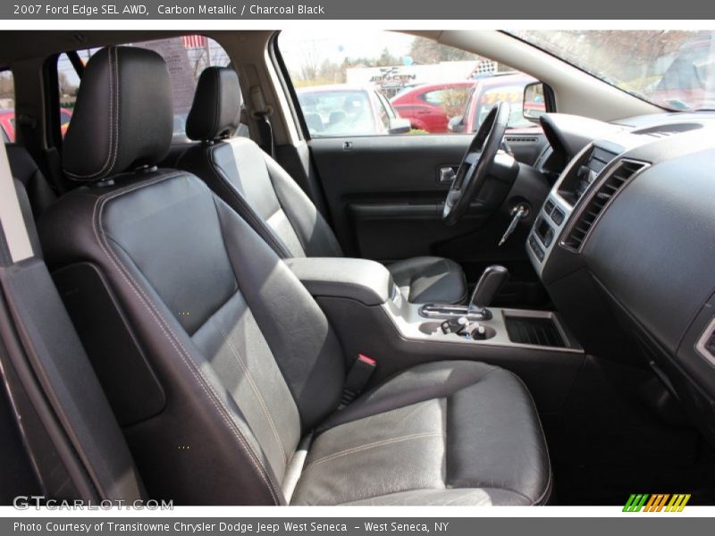 Carbon Metallic / Charcoal Black 2007 Ford Edge SEL AWD