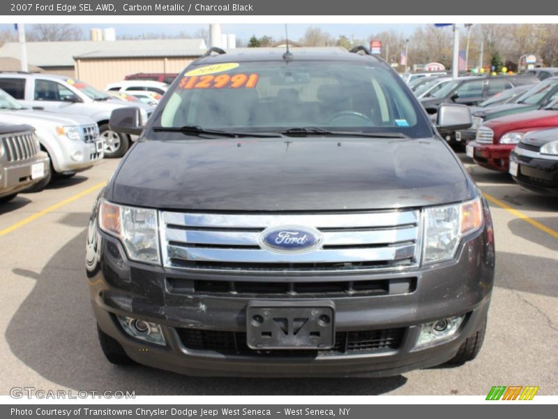 Carbon Metallic / Charcoal Black 2007 Ford Edge SEL AWD
