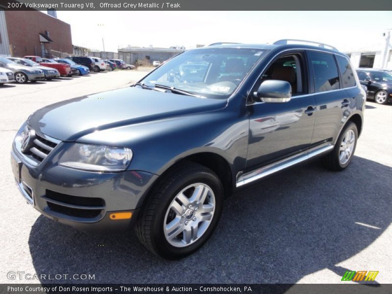 Offroad Grey Metallic / Teak 2007 Volkswagen Touareg V8