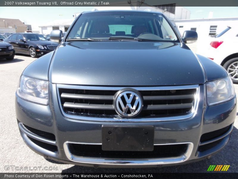 Offroad Grey Metallic / Teak 2007 Volkswagen Touareg V8