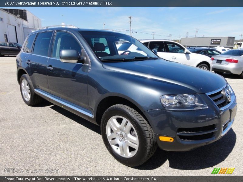 Offroad Grey Metallic / Teak 2007 Volkswagen Touareg V8