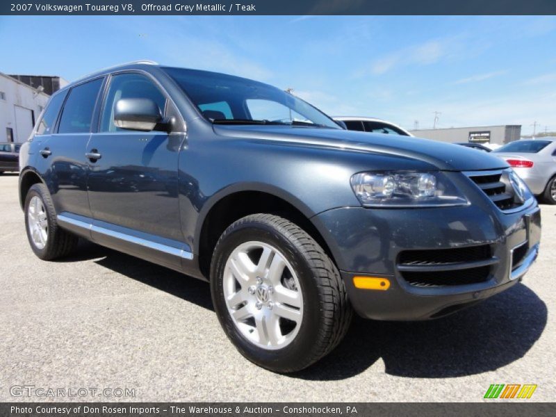 Offroad Grey Metallic / Teak 2007 Volkswagen Touareg V8