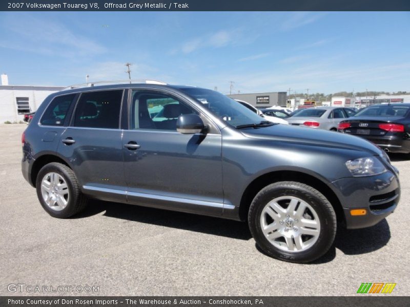 Offroad Grey Metallic / Teak 2007 Volkswagen Touareg V8