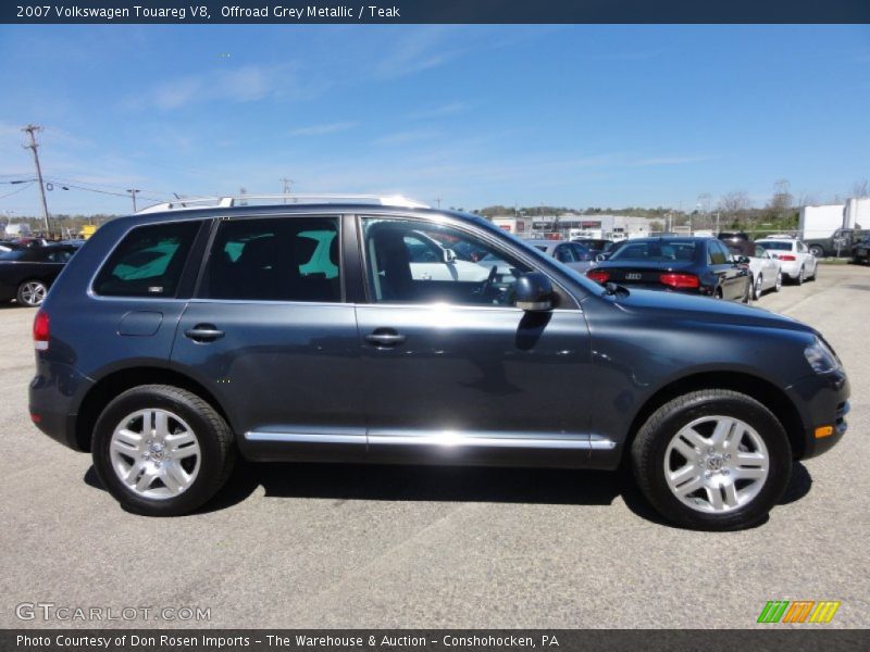 Offroad Grey Metallic / Teak 2007 Volkswagen Touareg V8