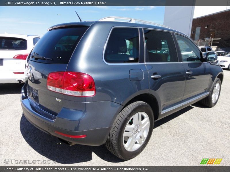 Offroad Grey Metallic / Teak 2007 Volkswagen Touareg V8