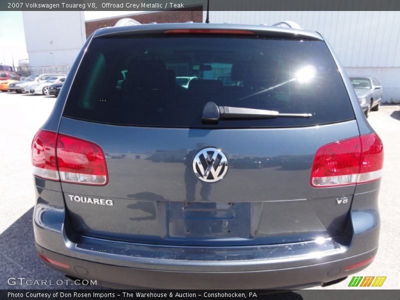 Offroad Grey Metallic / Teak 2007 Volkswagen Touareg V8