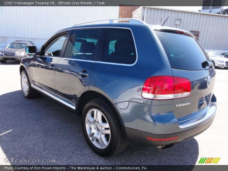 Offroad Grey Metallic / Teak 2007 Volkswagen Touareg V8