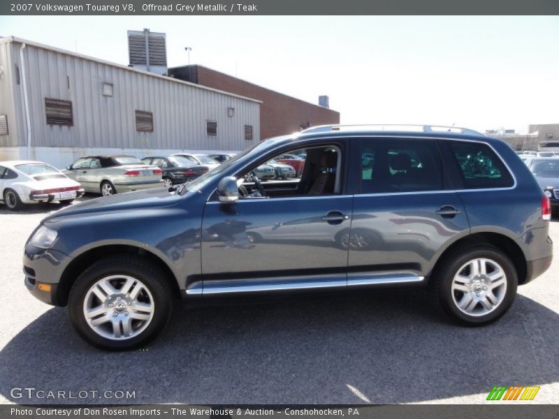 Offroad Grey Metallic / Teak 2007 Volkswagen Touareg V8