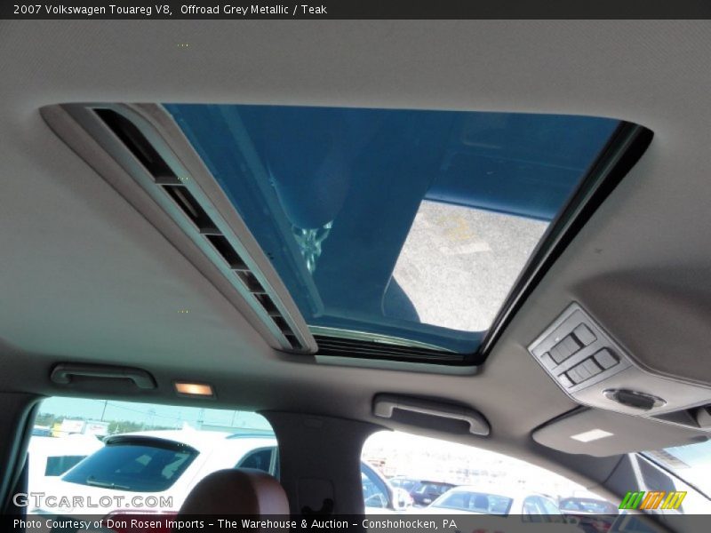 Offroad Grey Metallic / Teak 2007 Volkswagen Touareg V8