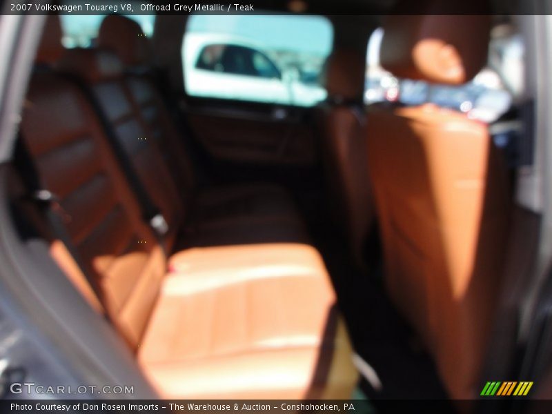 Offroad Grey Metallic / Teak 2007 Volkswagen Touareg V8