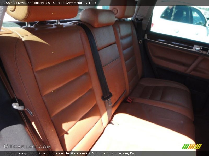 Offroad Grey Metallic / Teak 2007 Volkswagen Touareg V8