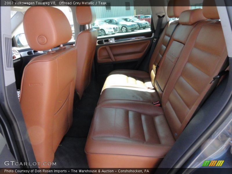 Offroad Grey Metallic / Teak 2007 Volkswagen Touareg V8