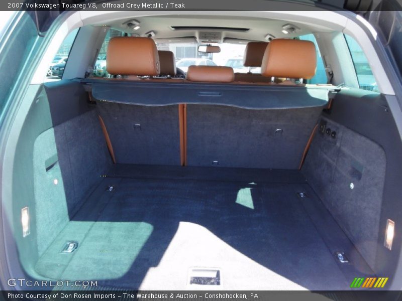Offroad Grey Metallic / Teak 2007 Volkswagen Touareg V8
