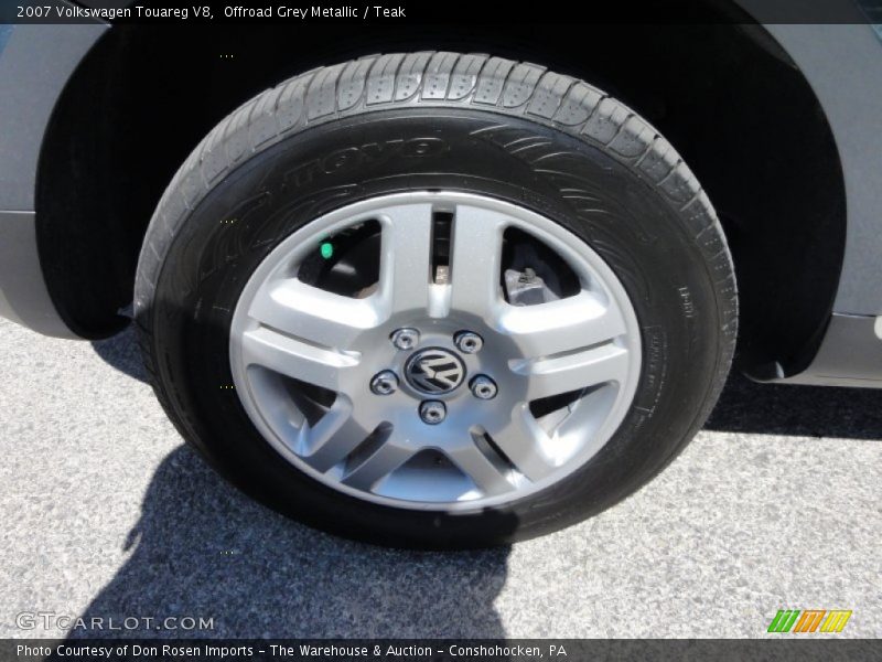 Offroad Grey Metallic / Teak 2007 Volkswagen Touareg V8