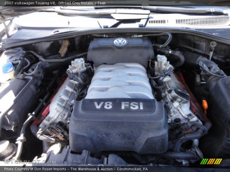  2007 Touareg V8 Engine - 4.2 Liter DOHC 32-Valve VVT V8