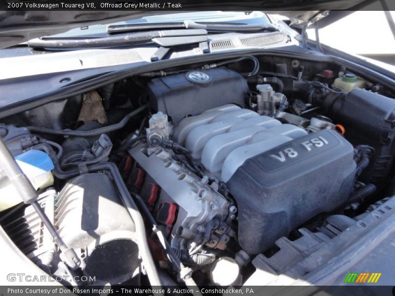  2007 Touareg V8 Engine - 4.2 Liter DOHC 32-Valve VVT V8