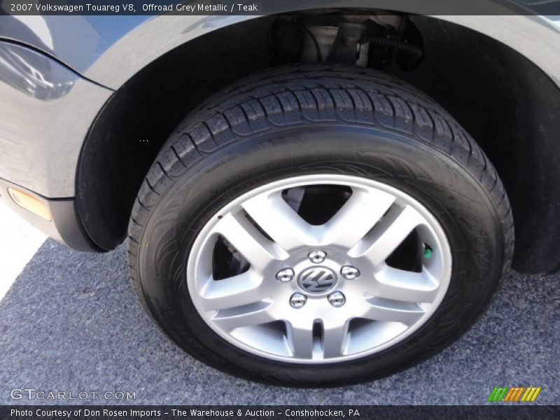 Offroad Grey Metallic / Teak 2007 Volkswagen Touareg V8
