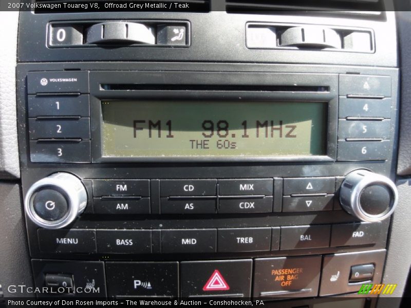 Offroad Grey Metallic / Teak 2007 Volkswagen Touareg V8