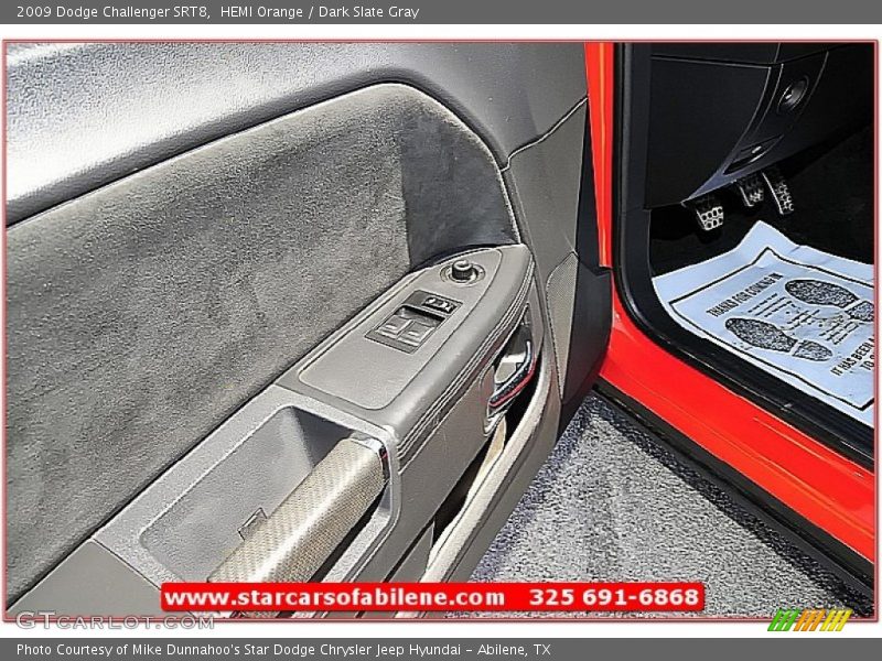 HEMI Orange / Dark Slate Gray 2009 Dodge Challenger SRT8