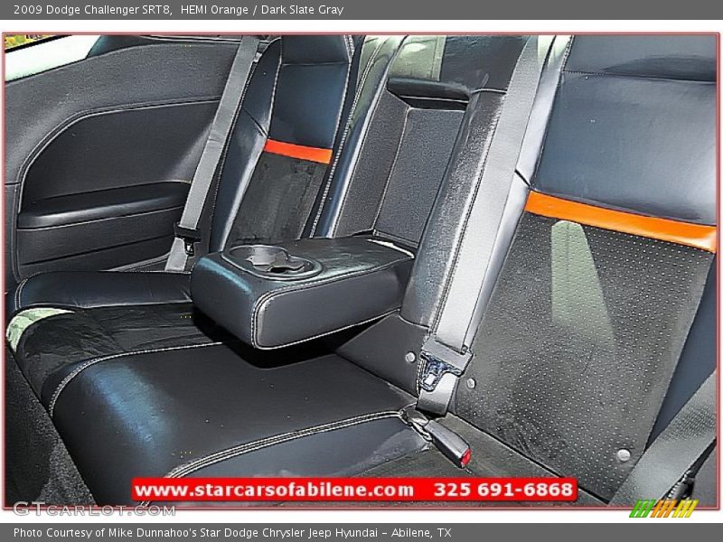 HEMI Orange / Dark Slate Gray 2009 Dodge Challenger SRT8