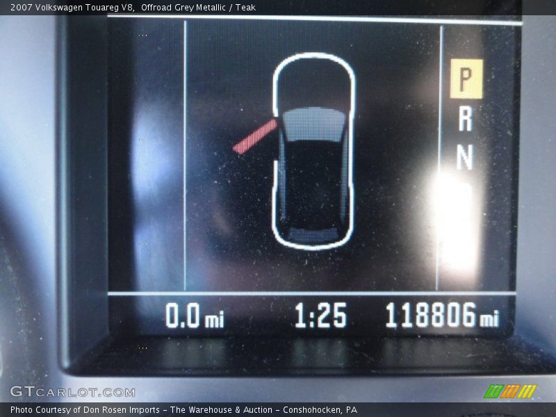 Offroad Grey Metallic / Teak 2007 Volkswagen Touareg V8